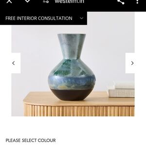 ISO West Elm vase